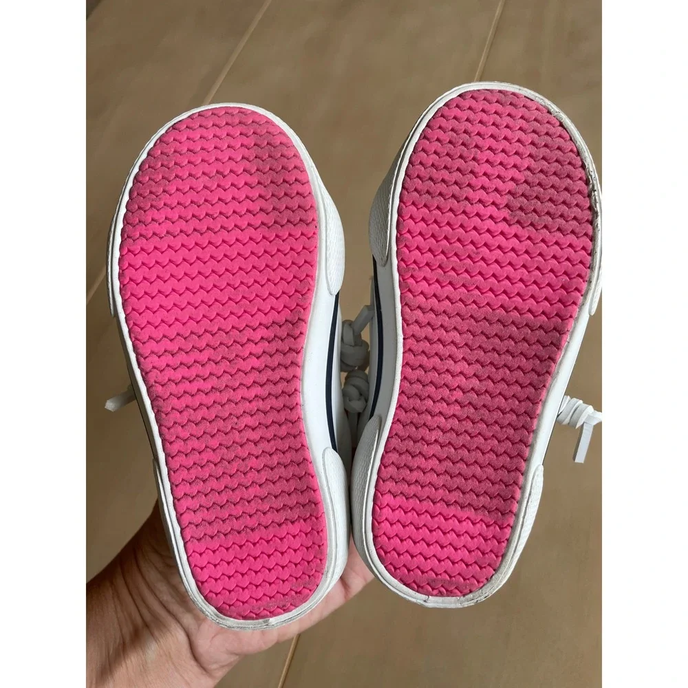 Sperry Kids Toddler Pier Wave Jr No-Tie Fixed Barrel Laces Sneakers Shoes Sz 6.5